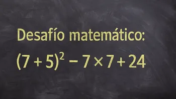 Desafío Matemático: esta operación con paréntesis tiene su clave en los signos