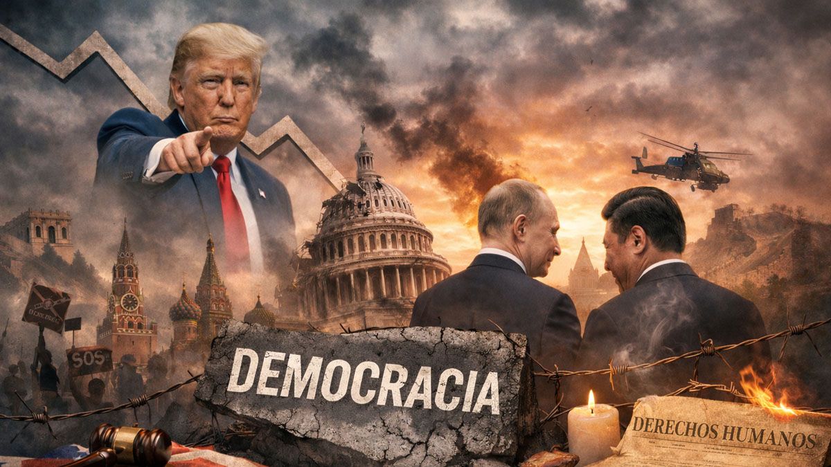 Un informe mundial alerta sobre los riesgos de la democracia como valor global y los peligros que enfrenta. (Foto: A24.com)