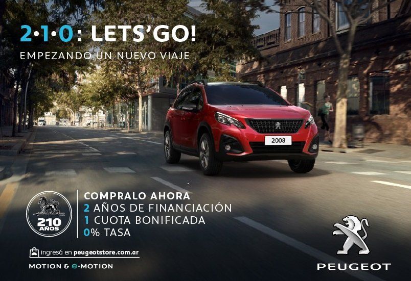 Ofertas de Peugeot para festejar los 210 años de historia