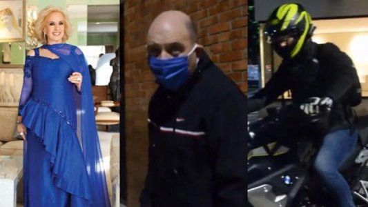 Video: Así se retiraban Nacho Viale y Carlos Rottemberg de la casa de Mirtha Legrand