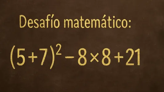 Desafío matemático: la cuenta que confunde a muchos y pocos logran resolver