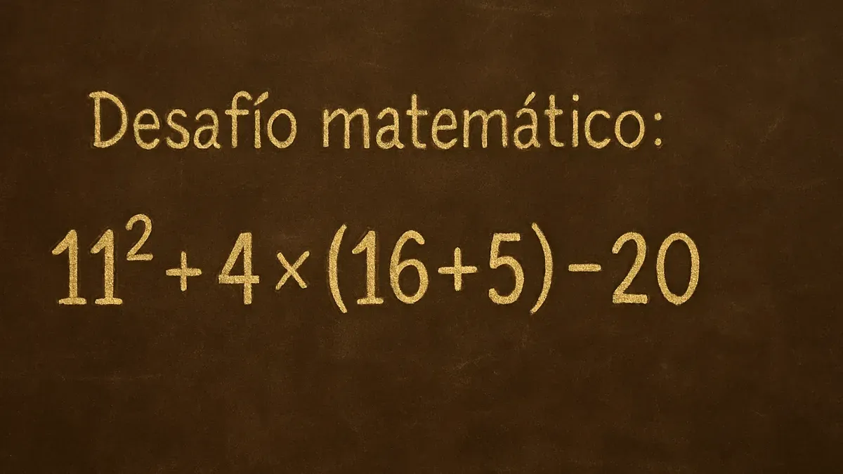 La regla esencial para resolver este desafío matemático es conocido como PEMDAS (por sus siglas en inglés) o jerarquía de operaciones.