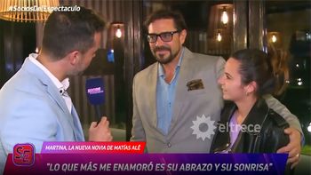 matias ale presento a su nueva novia, 24 anos menor que el: la edad no afecta en nada