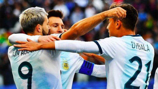 Argentina hizo la diferencia en el primer tiempo, le ganó 2-1 a Chile y se quedó con el tercer puesto