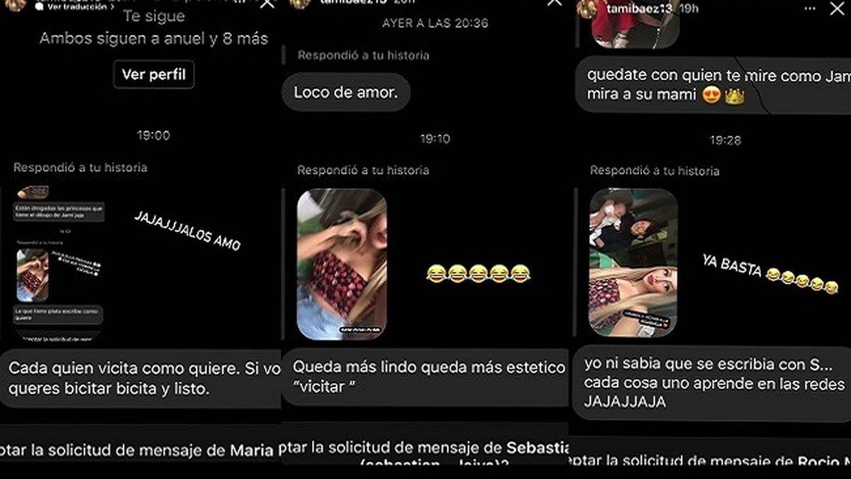 Tamara B&aacute;ez, la madre de la hija de L-Gante, se tom&oacute; con humor los mensajes que recibi&oacute; por su error ortogr&aacute;fico en las redes y lejos de borrar su posteo, comparti&oacute; los comentarios que le llegaron.&nbsp;