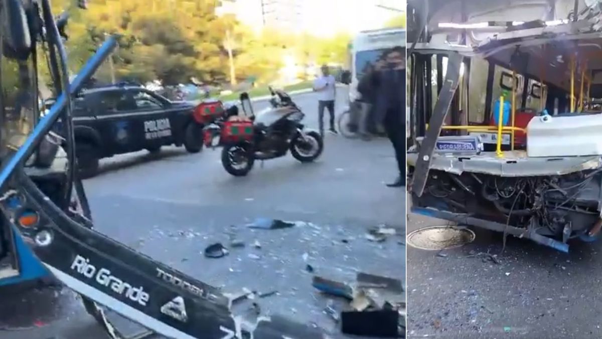 Chocaron dos colectivos en Congreso: hay al menos 27 pasajeros heridos. 
