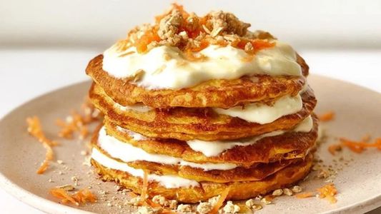 La receta de panqueque de avena y zanahoria que se volvió tendencia: fácil, nutritiva y muy rica