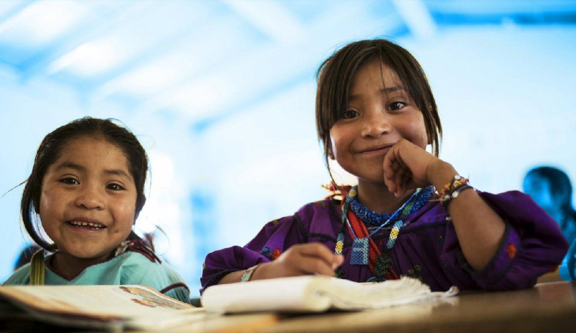 La educación primaria de las niñas es casi universal en América Latina (Foto: Unicef)&nbsp;