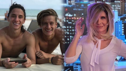 Los hijos mellizos de Débora Plager cumplieron 18