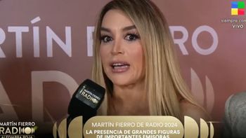 Fátima Florez habló en los premios Martín Fierro de Radio y se refirió al escándalo con Luis Ventura