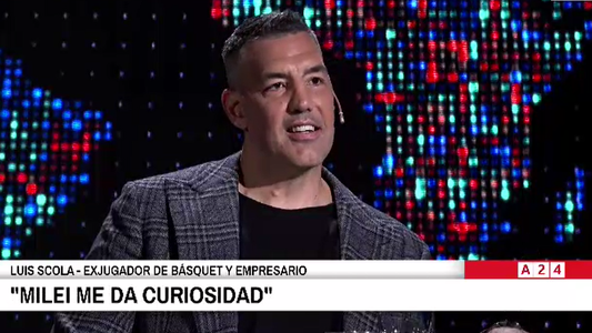 Luis Scola con Novaresio: Milei me da curiosidad