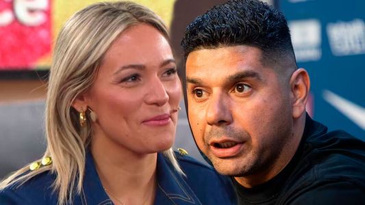 Rocío Oliva a los besos con Néstor Ortigoza, el ex futbolista denunciado por violencia de género