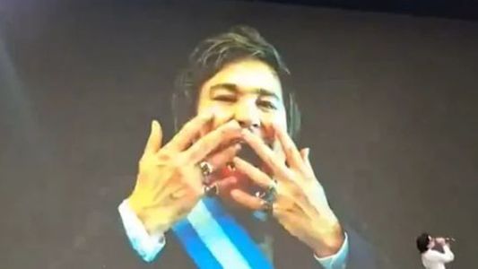 El video contra Javier Milei en el Lollapalooza que generó polémica en las redes