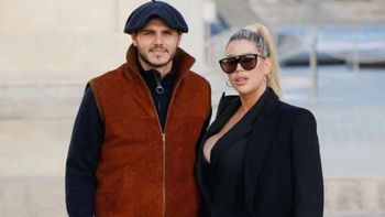 Wanda Nara y Mauro Icardi se mostraron juntos por las calles de París