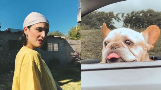 La angustia de Florencia Torrente por su perro que tiene cáncer: Vamos a luchar al lado tuyo