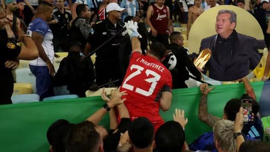 El papá de Dibu Martínez contó por qué su hijo reaccionó así en el Maracaná