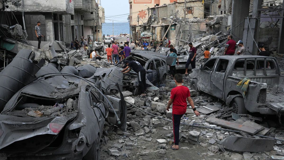 Israel violó la tregua y mató a 300 personas en un nuevo ataque sobre Gaza. (Foto: Gentileza BBC)