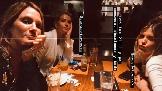 Inconvenientes, enojos y acusaciones en el reencuentro de la China Suárez, Paula Chaves y Mery del Cerro