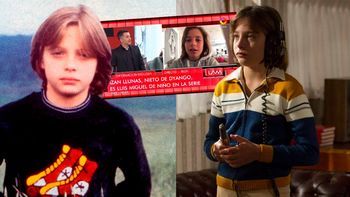 Izan Llunas, el nieto de Dyango que personifica a Luis Miguel cuando era niño en la serie de Netflix