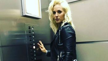 Luisana Lopilato mostró por primera vez su pancita de embarazada en Disney