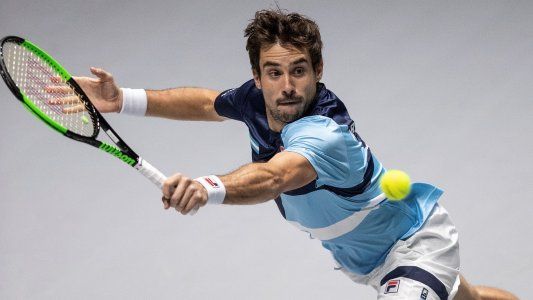 Copa Davis: Guido Pella cayó ante el alemán Philipp Kohlschreiber