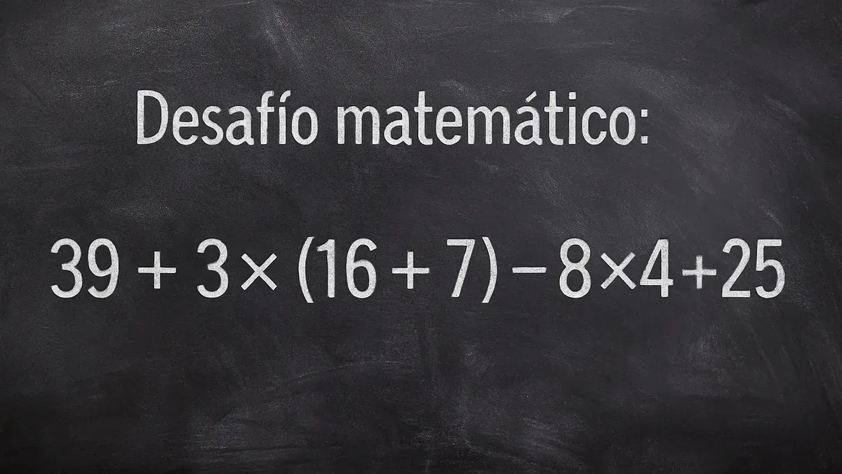 La regla esencial para resolver este desafío matemático es conocido como PEMDAS (por sus siglas en inglés) o jerarquía de operaciones.