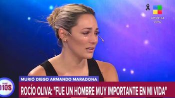 El llanto de Rocío Oliva por la muerte de Maradona: Diego tenía ganas de vivir, necesito despedirme de él