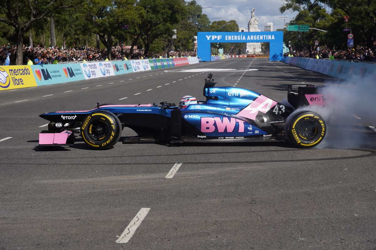 Así se vivió el Road Show de Franco Colapinto: la emoción de los fanáticos  del Fórmula 1