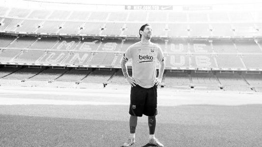 Qué ganas de volver a jugar acá, expresó Messi en su reencuentro con el Camp Nou