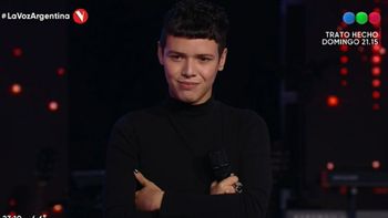 Santiago Borda regresó a La Voz Argentina tras el episodio de violencia con su ex pareja