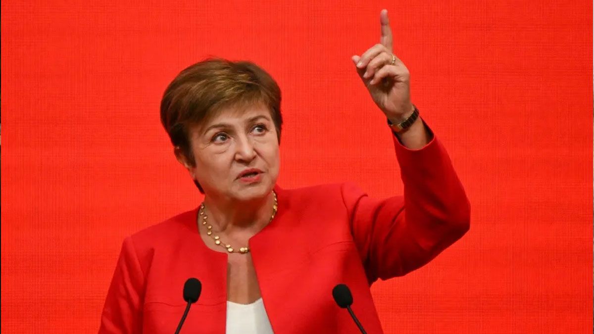 Georgieva dijo que el éxito del plan de Milei depende del apoyo de la gente. (Foto: FMI)