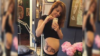 Agustina Kämpfer explicó el origen de su nuevo tattoo: Lo tenía en mente hace rato