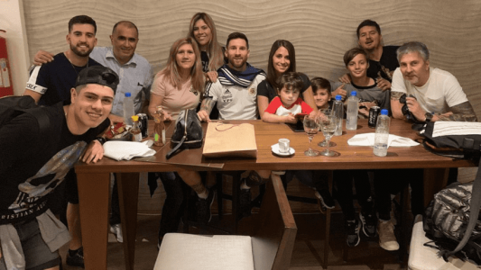 En familia: así festejó Messi su cumpleaños