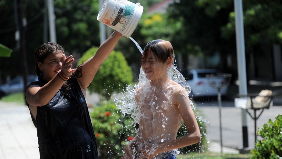 Las olas de calor serán más frecuentes según estimaron desde la ONU (Foto: Télam).