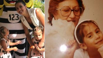 Cinthia Fernández y su foto de la infancia donde está idéntica a su hija Bella