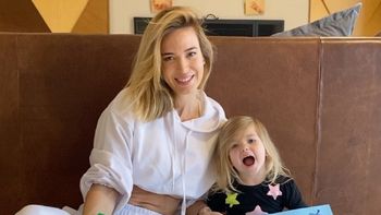 Emotivo mensaje de Jésica Cirio y Chloé a Martín Insaurralde por el día del padre