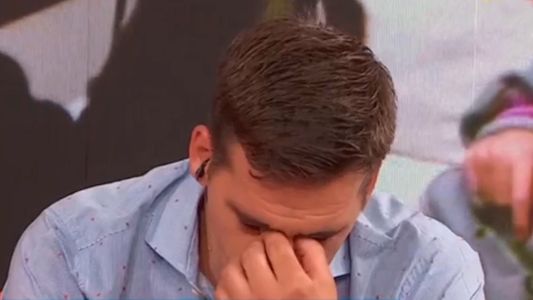 Sebastián Domenech se quebró al aire al hablar de sus hijos