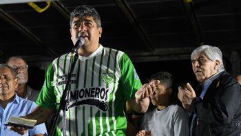 Moyano le habló a la CGT, al FMI y al Gobierno: Vamos a resistir en la calle con los paros que sean necesarios
