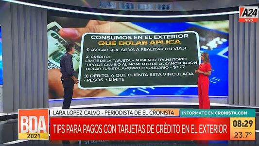 Verano 2022: consejos para gastos con las tarjetas en el exterior