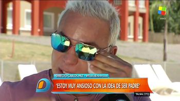 Flavio y su emoción por la charla que tuvo con la madre de su futuro hijo