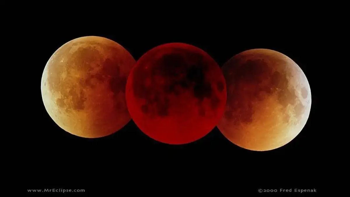 Cómo ver el eclipse lunar total y la luna de sangre