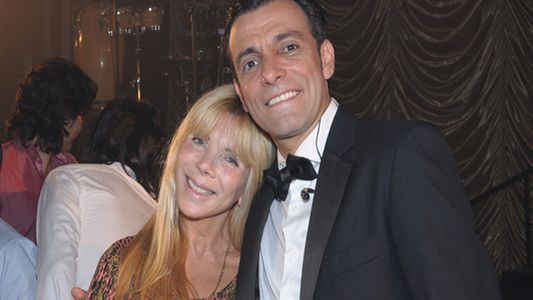 La emotiva noche de Bossi junto a Adriana Brodsky