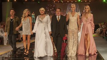 Carmen, Laurita y Fede Bal desfilaron juntos en el Mar del Plata Moda Show
