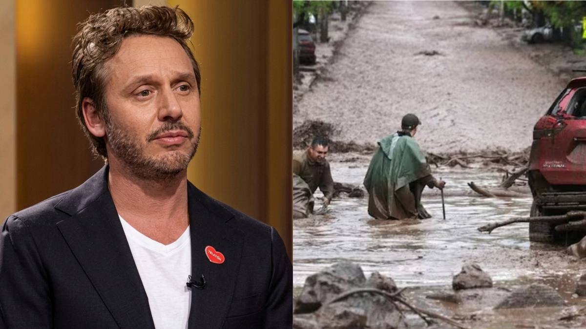 El angustiante mensaje de Benjamín Vicuña tras el aluvión que provocó destrozos en Chile: En mi país...