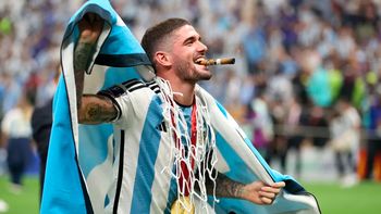 El exabrupto de Rodrigo de Paul contra todos los que hablaron mal de él: Me tiraron de todos lados...