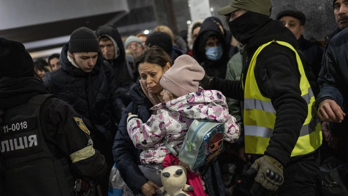 Ucrania denunció la muerte de casi 40 niños por la invasión rusa (Foto: AP)