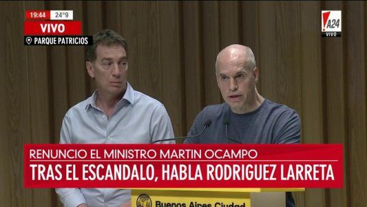 Por el escándalo del superclásico, renunció el ministro de Seguridad de Larreta