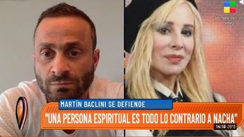 Martín Baclini: Una persona espiritual es todo lo contrario a Nacha Guevara