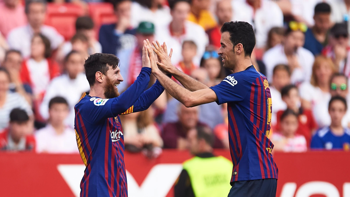 Sergio Busquets finalizará su vínculo con Barcelona el próximo 30 de junio, mismo día en que Lionel Messi dejará de ser jugador del PSG. (Foto: Getty Images) 