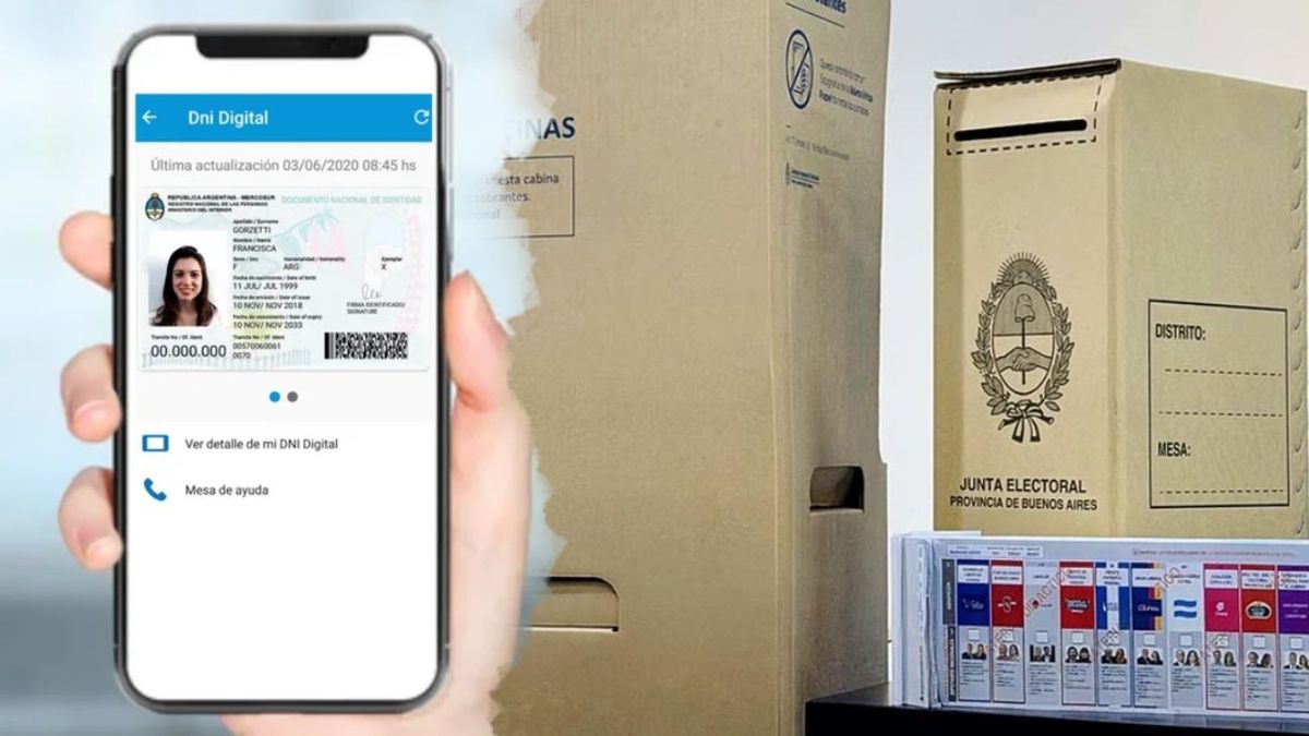 ¿Se puede votar con el DNI digital? El dato clave que tenés que saber antes de ir a la escuela